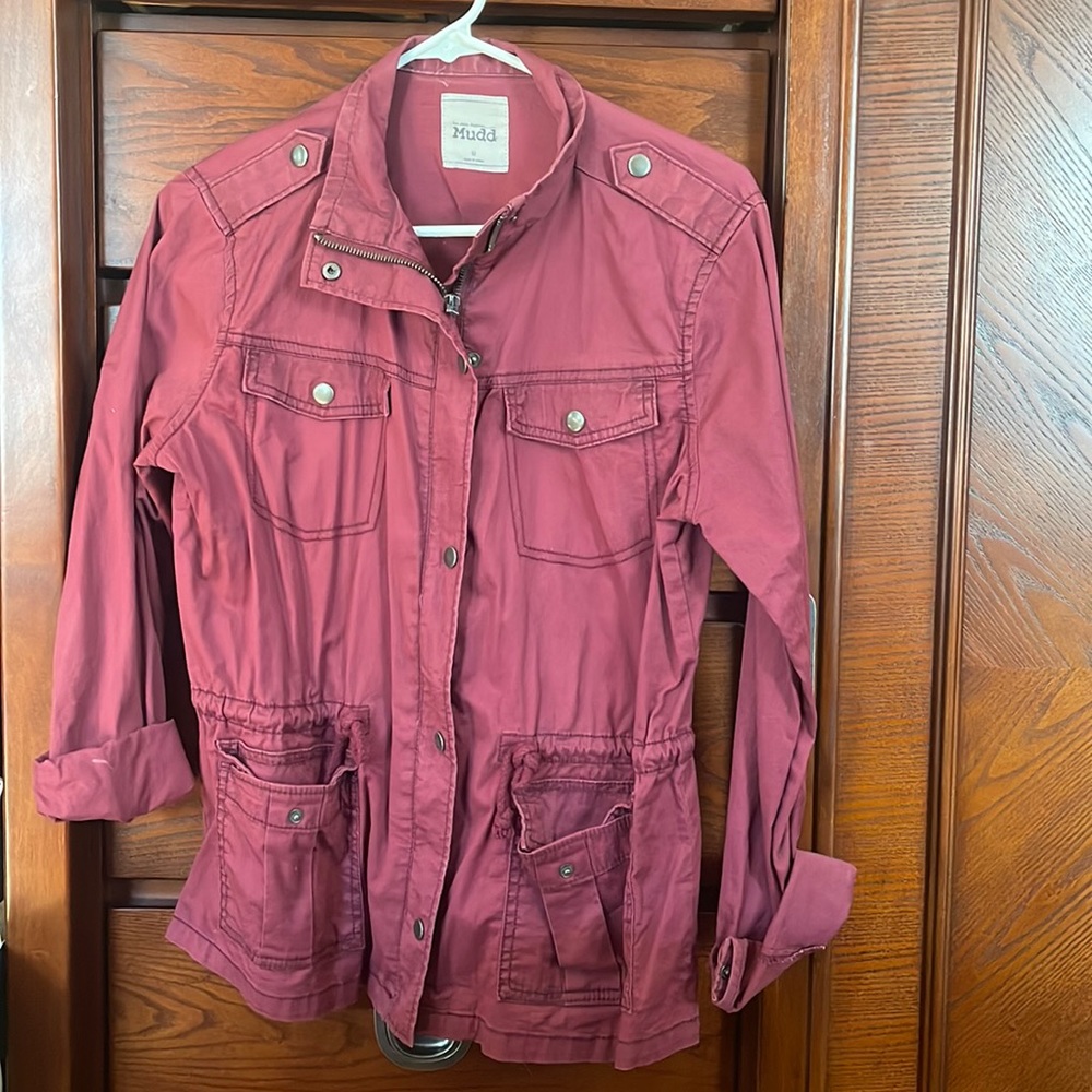 Maroon MUDD jacket